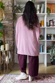Big Softie Archie Slouch Knit Dusky Rose